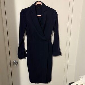 BGL Classic Navy Long Sleeve Dress